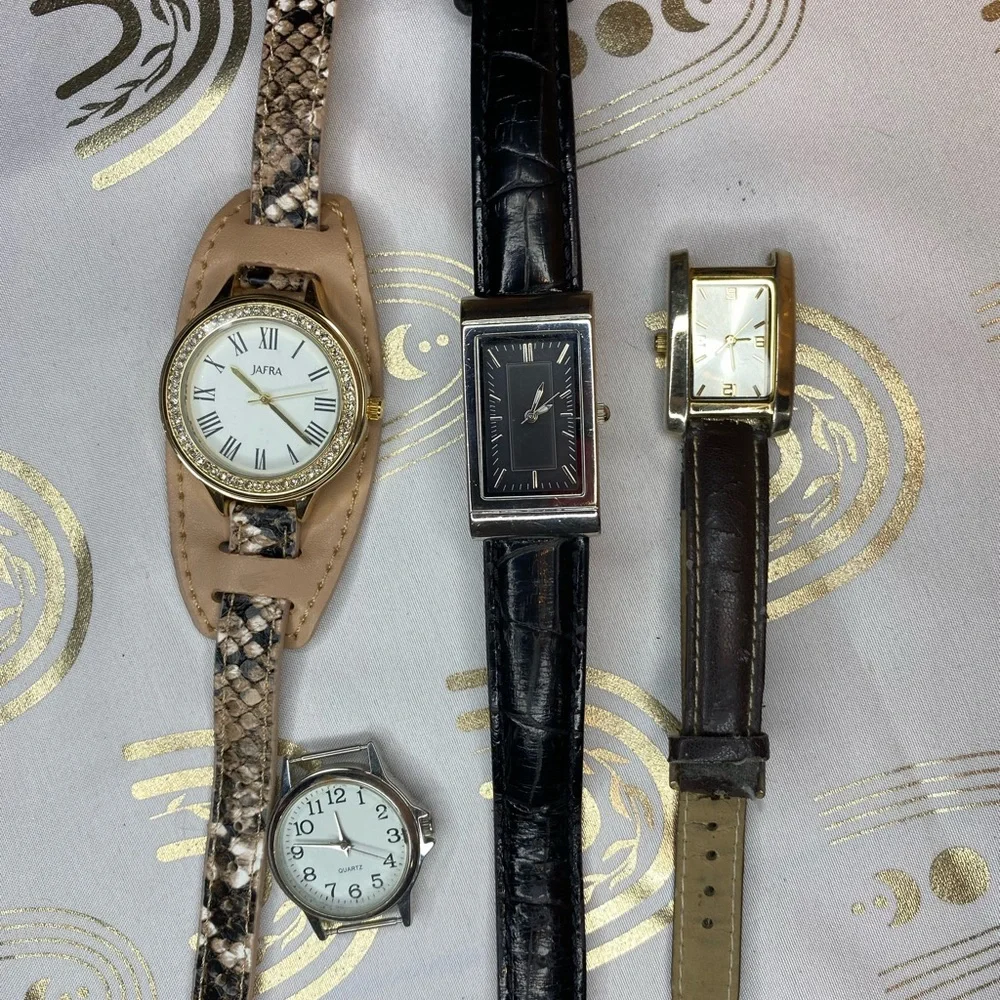 Set of Four Stylish Watches